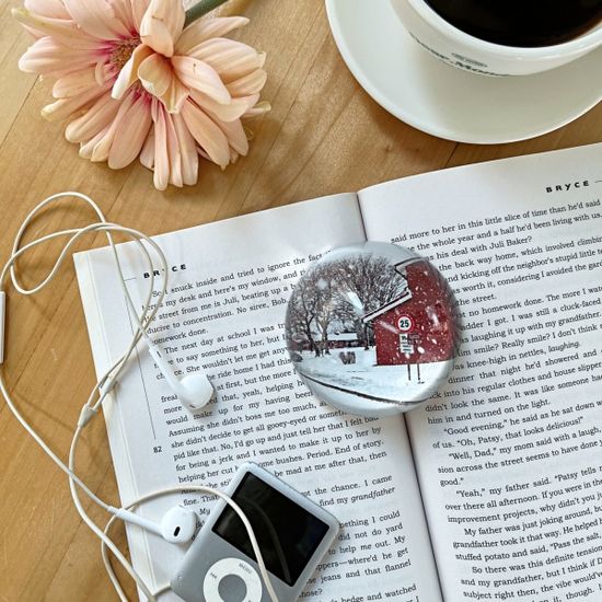 마이시리즈 스노우 유리 문진 스노우볼 페이퍼웨이트