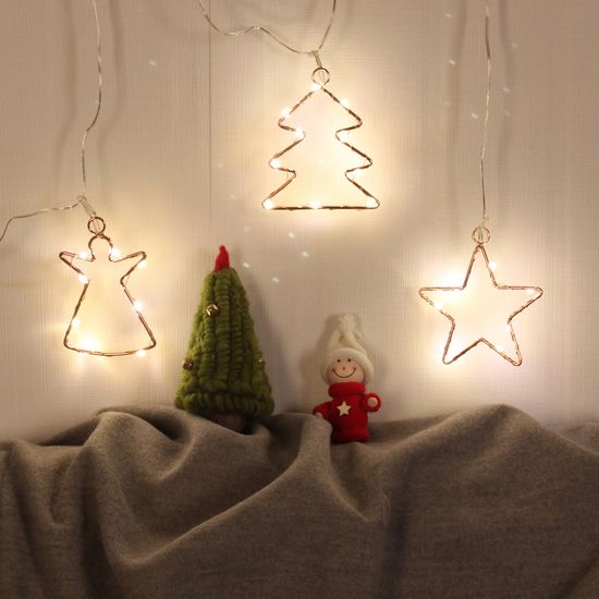 [도토로] LED 천사 트리 별 장식전구(10cm)