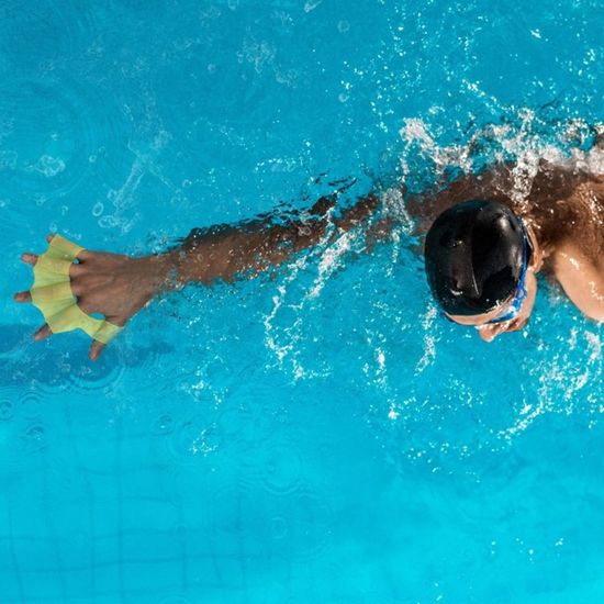 실리콘 오리손 수영 물갈퀴 손오리발(WF2F805)