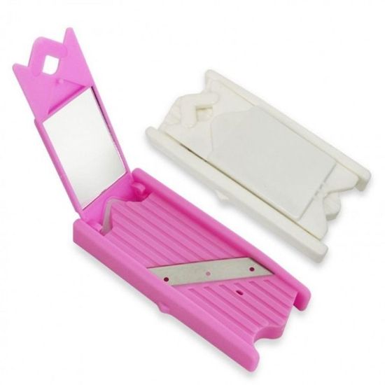 채칼용품 휴대용 채칼 미용 손 거울 오이미(WFGDUK4)