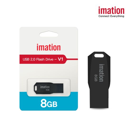 이메이션 USB 8기가 블랙 일체형 유에스비 V1 8GB