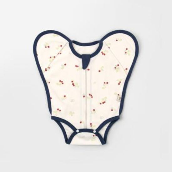 [메르베] 산딸기 신생아 달잠 바디슈트