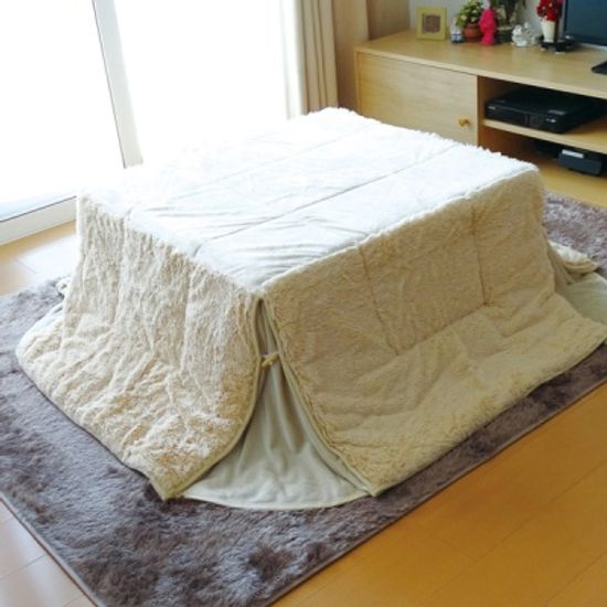 정방형 코타츠 이불 필립스 베이지(180X180cm)