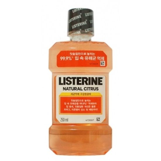 [한국존슨앤드존슨] 리스테린 내츄럴시트러스 250ml [개/1] 357386