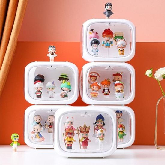 인형 피규어 수납 전시 케이스 보관 상자 5칸 소형