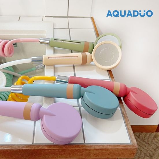 아쿠아듀오 블라썸 와이드 필터 샤워기 SF - S 580W