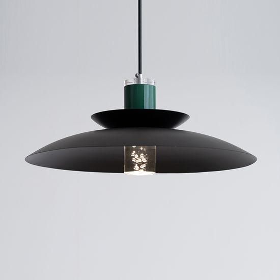 브리아 1등 식탁등 식탁조명 블랙+그린/램프미포함