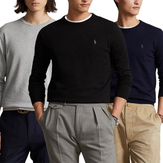 [폴로랄프로렌]포니로고 피마코튼 니트 3color택