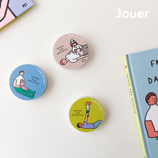 [꼬메모이X제로퍼제로] 쥬에 자석지우개 파더앤도터A