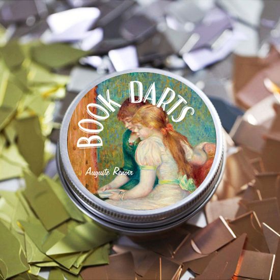 명화북다트 금속책갈피 50개입