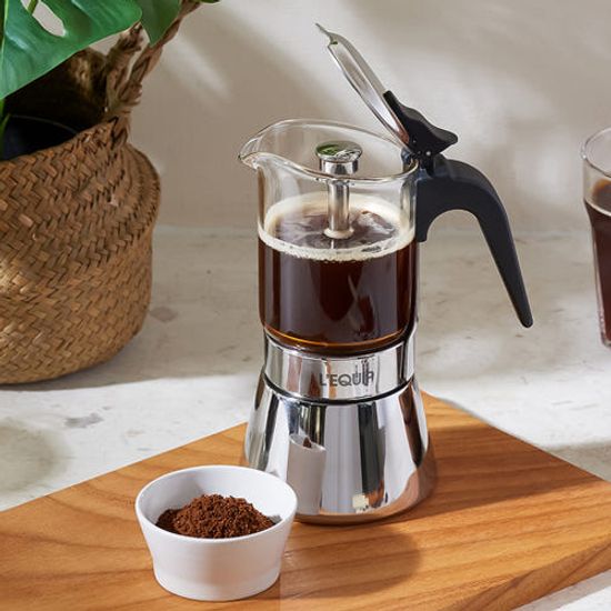 리큅 스텐 모카포트 6컵 240ml 커피메이커 LMP-GS240