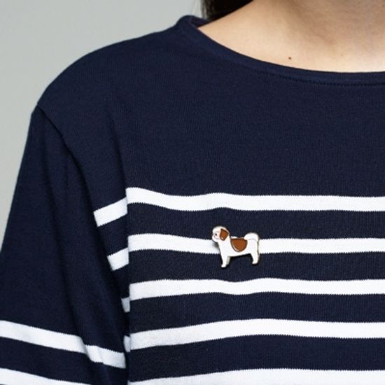hula pet badge : Metal- 시츄(Shih Tzu)