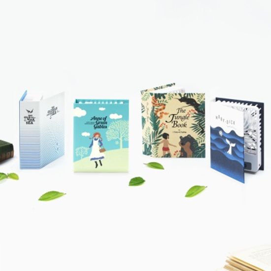 [리퍼브] 세계문학 북윈드 탁상 미니 선풍기 