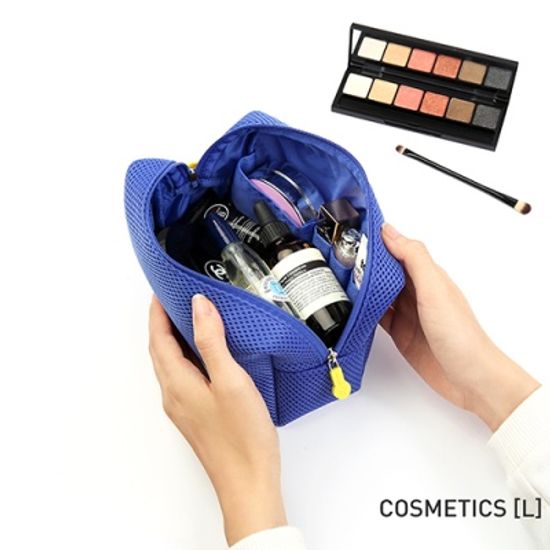 에어메쉬 화장품 파우치 [L,S]