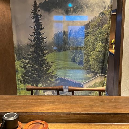 집을 지켜주는 큰 나무 135x230 쉬폰 패브릭포스터