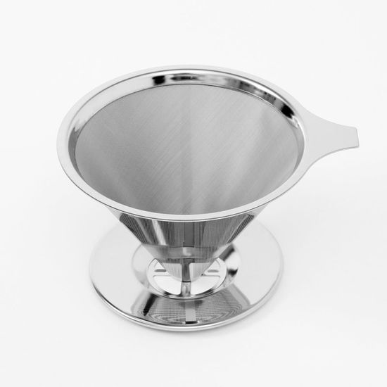 여과지가 필요없는 스텐 커피 드리퍼 핸드드립