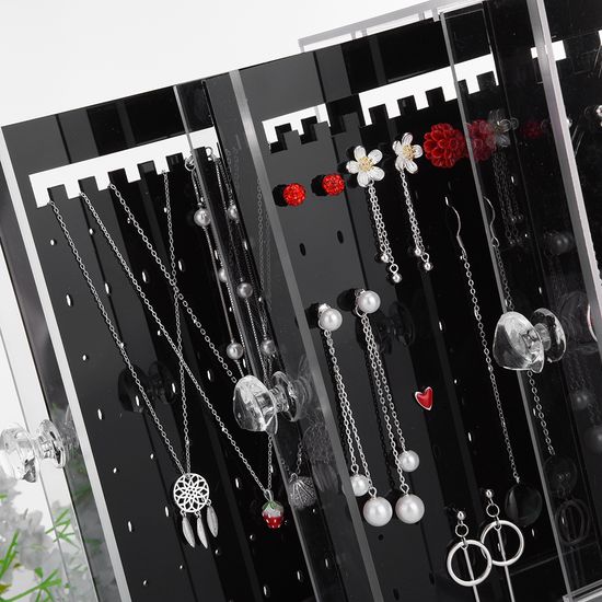 아크릴 귀걸이 악세사리 쥬얼리 진열대 보석함 정리함