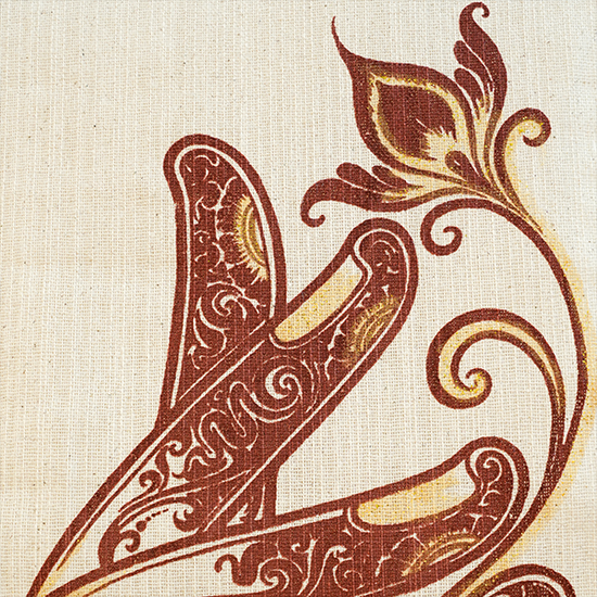 Fabric Mudra Wall Hanging 패브릭 무드라 월 행잉(L)