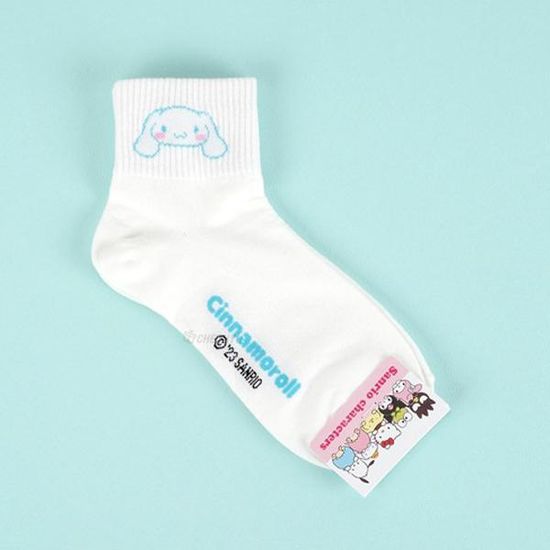 시나모롤 마스코트 봉봉 중목 양말C33653