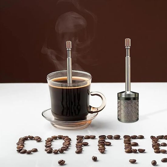 커피메이커 스텐 티망 차거름망 커피프레스 원두 E199