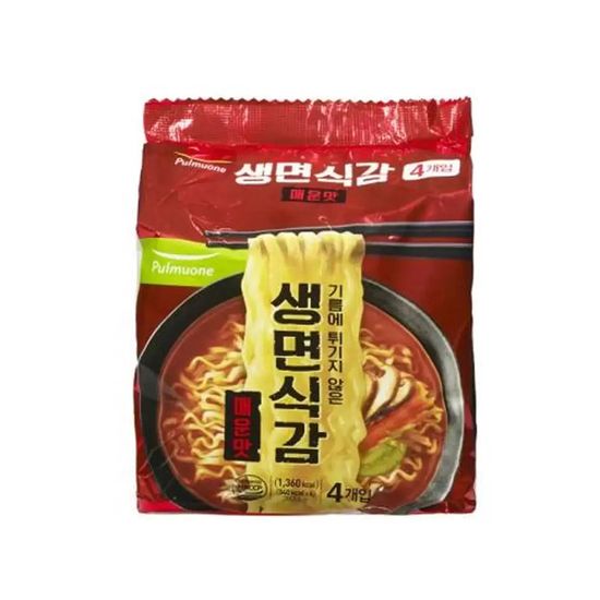 풀무원 생면식감 매운맛 97.4g x 4 x 8 라면