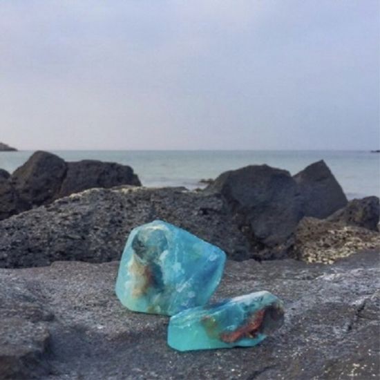 [오키프] 탄생석 비누 / 3월 아쿠아마린