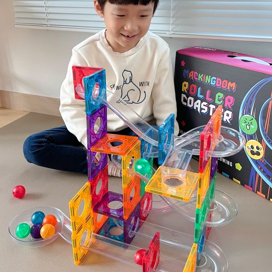 맥킹덤 롤러코스터 104PCS
