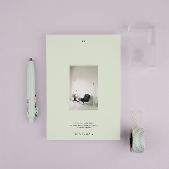 [대시앤도트] 2026 인 더 마진 다이어리(날짜형)
