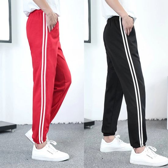 (사계절) 옆라인 두줄 조거 츄리닝 트레이닝 바지1 교