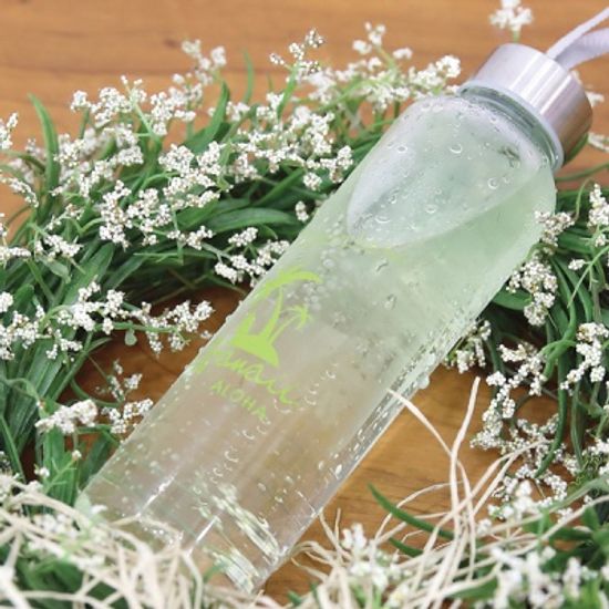 하와이안키친 롱 슬림 보틀 500ml (그린 야자수)