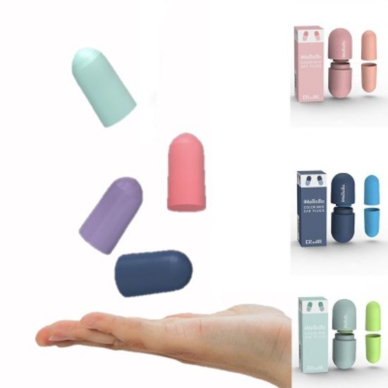 컬러 미니 폼 소음방지 이어플러그 귀마개/숙면 수면