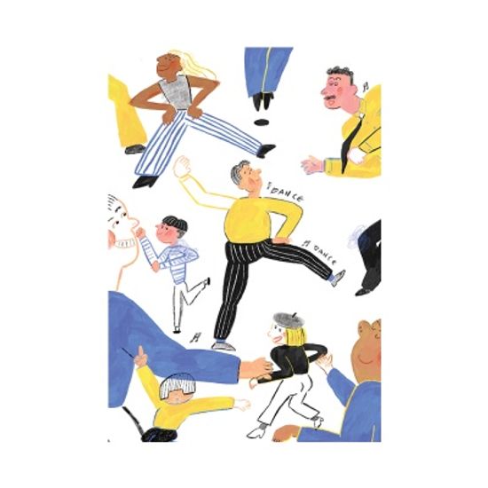 모두의 춤 (Art Print) / 일러스트 액자