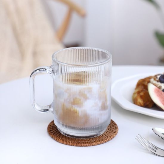 러델 칼립소 스트라이프 유리 머그 390ml