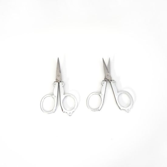 휴대용 접이식 미니가위 - 수예 자수용 뜨개실 쪽가위