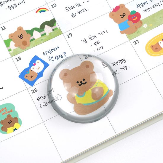 핑크풋 댄싱베어스티커