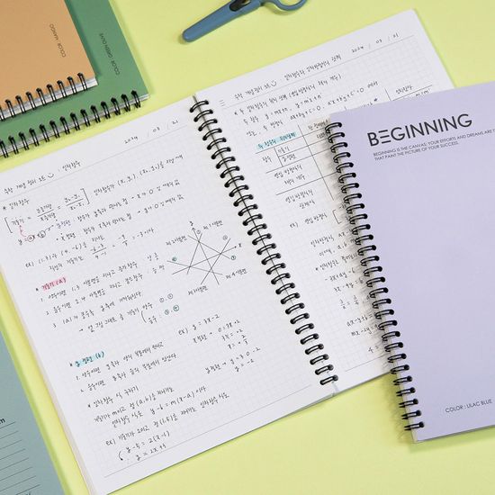 비기닝 트윈링노트 B5