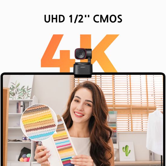 옵스봇 Tiny 2 Lite AI웹캠 4K PTZ 트래킹 