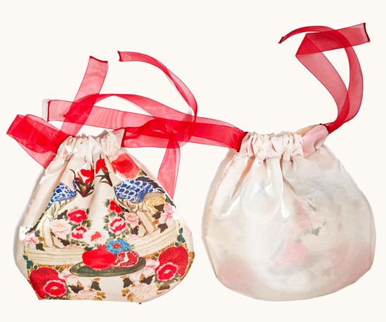 복주머니 책가도 