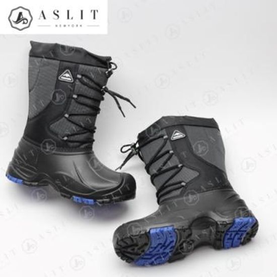 [애슬릿]발 편한 겨울 남성 스트링 방한 안감 털 부츠