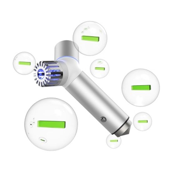 오로라 차량용 공기청정 충전기 QCC-IQC30