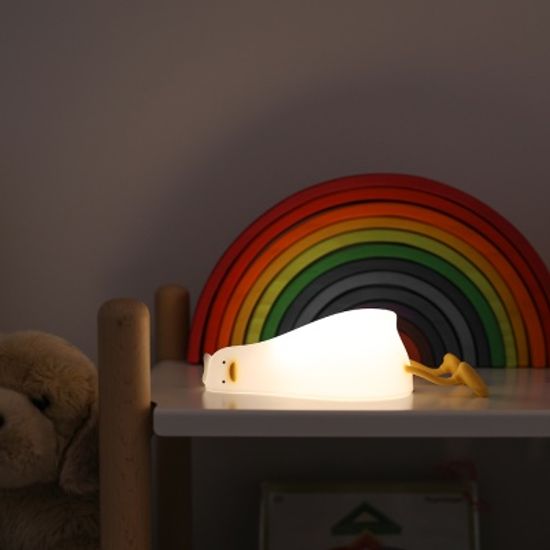 [무아스] 철푸덕 LED 충전식 실리콘 무드등