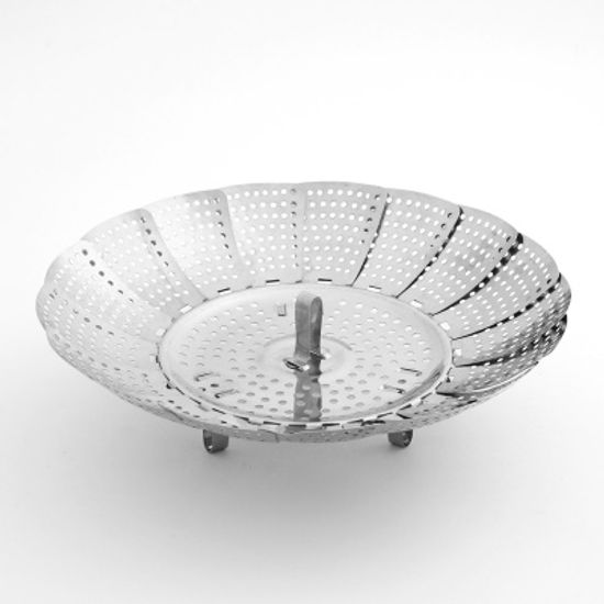 센스쿡 접이식 스텐 찜기 2p세트 삼발이 만두 찜망