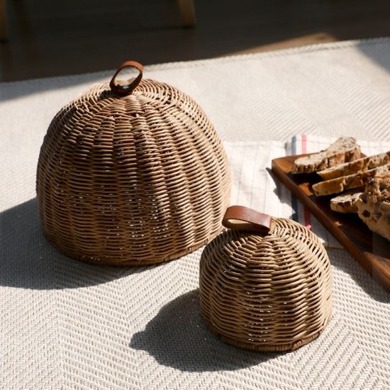 웜 라탄 푸드 커버 2size 택1