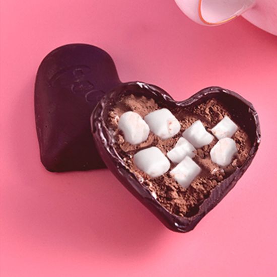 [1+1]하트 마시멜로우 초콜릿 코코아밤 핫초코(2세트)