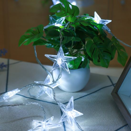 [도토로]은하수 30구 투명선 LED 라인별 백색 지니전