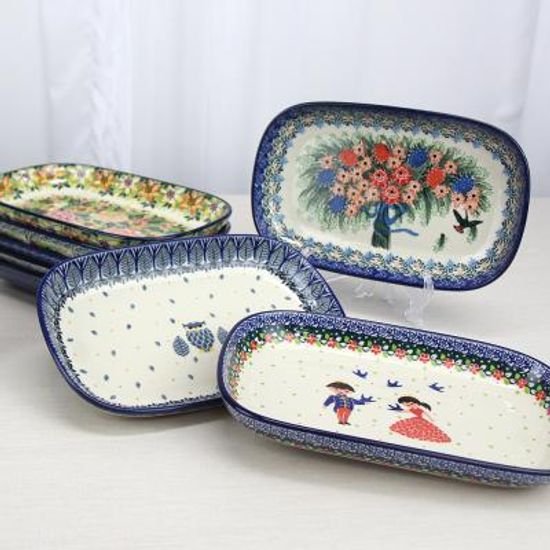 폴란드그릇 아티스티나라운드직사각접시대유니캇모음