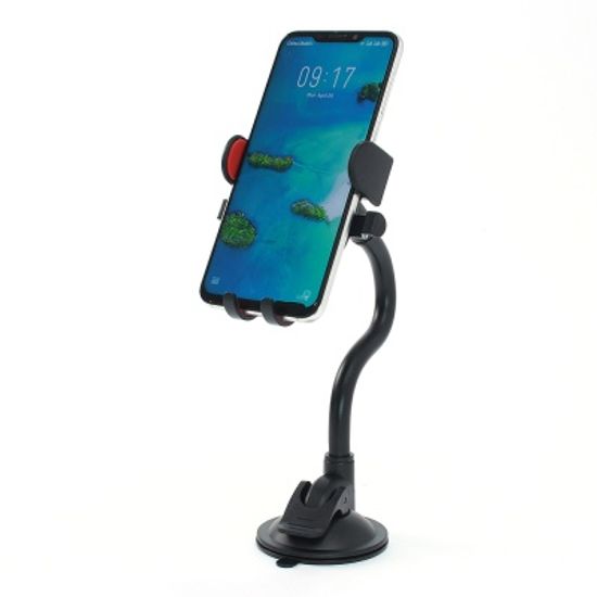 유리흡착 자바라 스마트폰 거치대 자동차핸드폰거치대