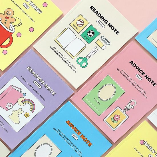 인디고어린이 초등 고학년 기능성 노트 (3-6 좁은칸)