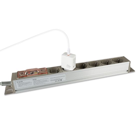 자동소화 고용량 멀티탭 6구 / 화재예방 전기콘센트