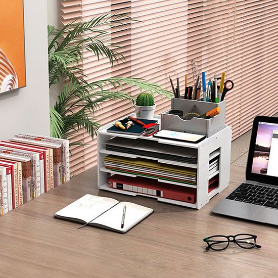 다이안 사무실 책상 A4 용지 서류 파일 정리함 보관함